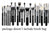 Original Pro Luxury Artist Makeup Brush Set